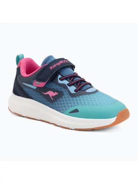 Детски обувки KangaROOS KB-Pang EV dk navy/daisy pink синьо