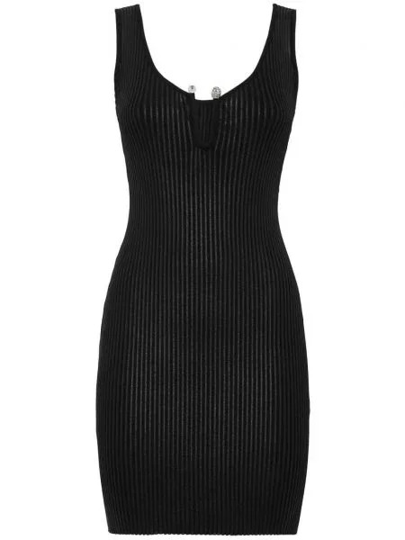 Rochie Philipp Plein tricotate negru