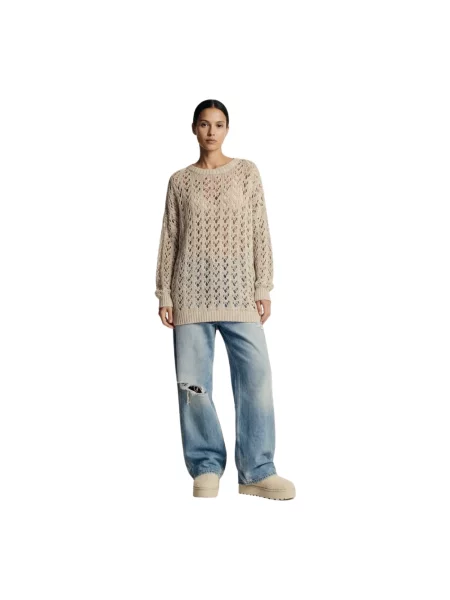 Sweter American Dreams beżowy