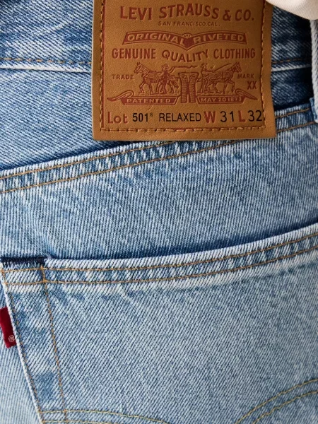 Levi's дънки relaxed fit мъжки RELAXED синьо
