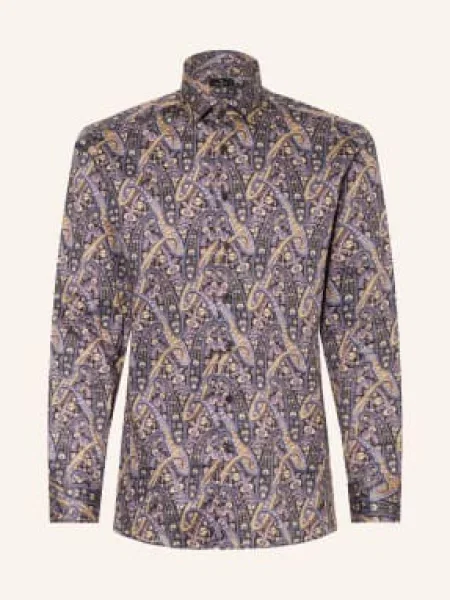 Etro Košile S Klasickým Střihem tmavě / fialová / tmavě žlutá modrá