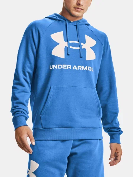 Geacă Under Armour din fleece albastru