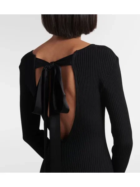Rochie David Koma tricotate negru