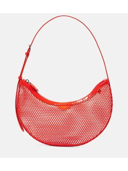 Geantă Alaïa plasă portocaliu