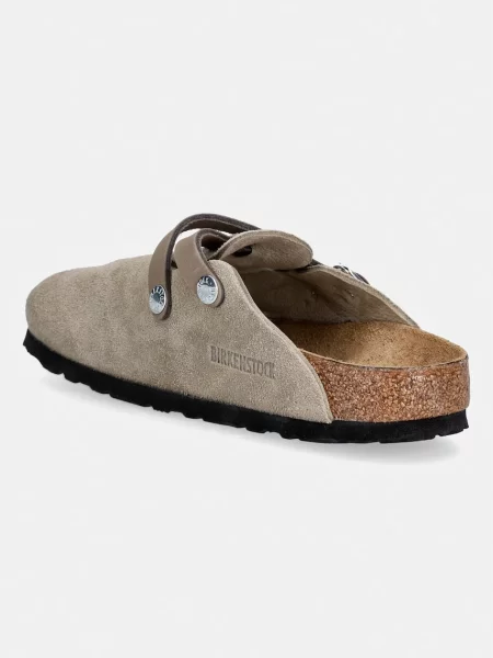 Замшевые мюли Birkenstock