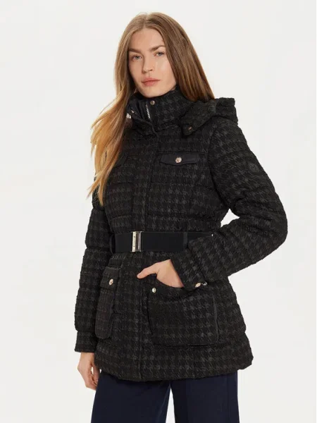 Morgan Geacă de iarnă gri negru