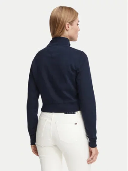 Tommy Jeans Džemperis Flag Tamsiai mėlyna