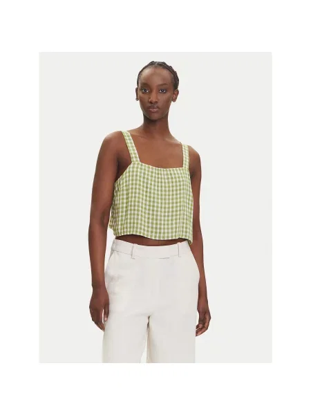 RVCA Top Relaxed Fit zelena