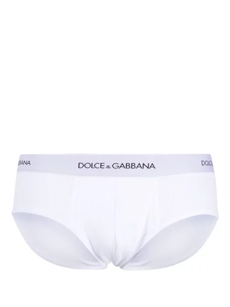 Chiloți Dolce & Gabbana tricotate alb