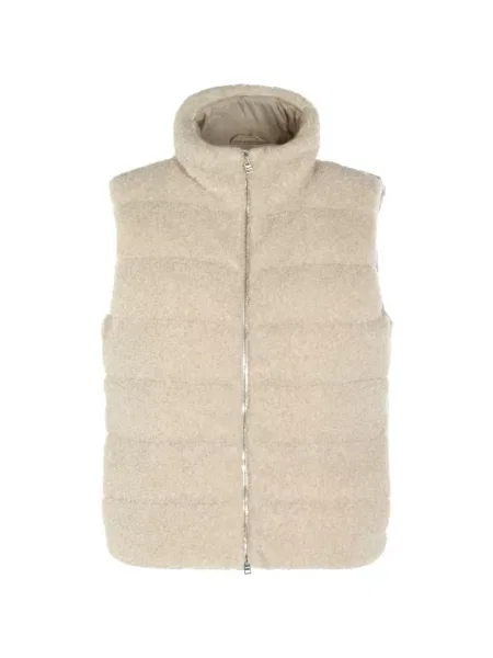 Matlasat vestă Herno din piele de oaie
