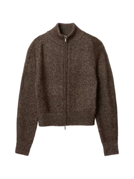 Kardigan Jacquemus brązowy