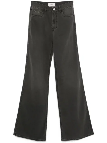 Jeansy Coperni na sprzączkę szare