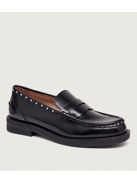 Marella De piele pantofi loafer Mlavista negru