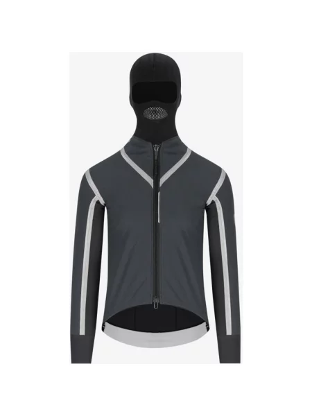 Bluza z kapturem Vampire szaro niebieska XXS szara