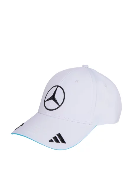 Kšiltovka George Russell Mercedes – AMG Petronas Formula One Team bílá