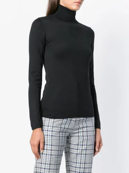 Pulover Brunello Cucinelli din cașmir clasic negru