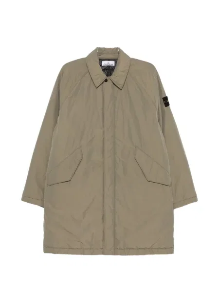 Palton Stone Island cu strasuri verde