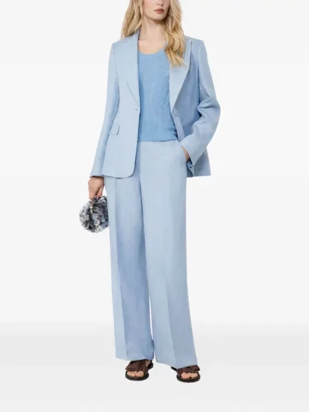 Voiaj pantaloni Weekend Max Mara albastru