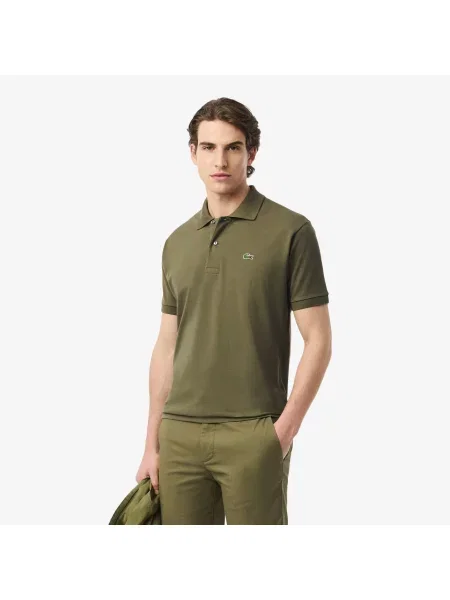 Lacoste Koszulka Polo Classic Fit Khaki zielony