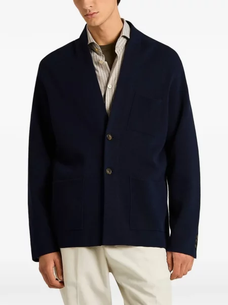 Cardigan Kiton albastru