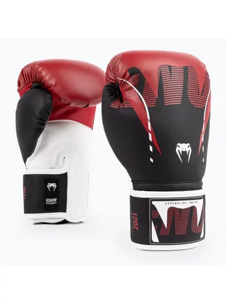 Rękawice bokserskie Venum Adrenaline Boxing black/red czarne