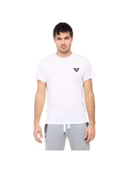 Scurt tricou Leone 1947 cu mâneci scurte alb
