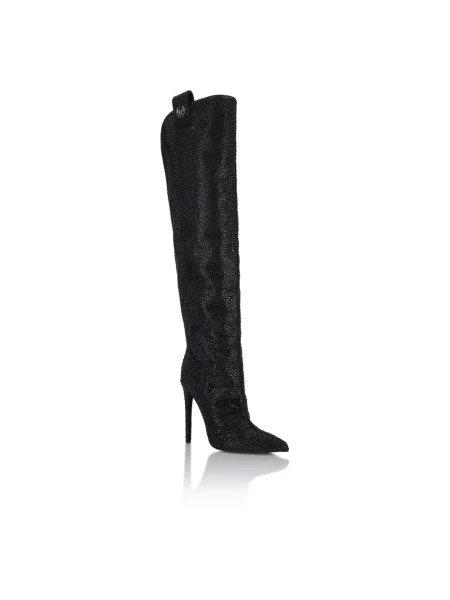 Botki Philipp Plein czarne