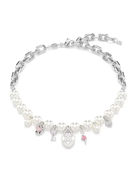 Naszyjnik Swarovski biały