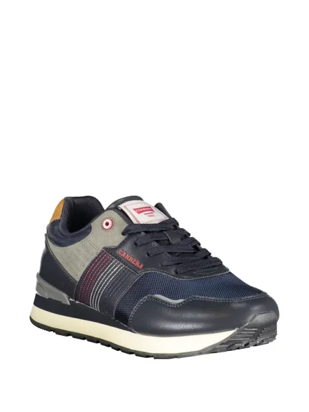 Ριγέ sneakers Carrera από διχτυωτό μπλε