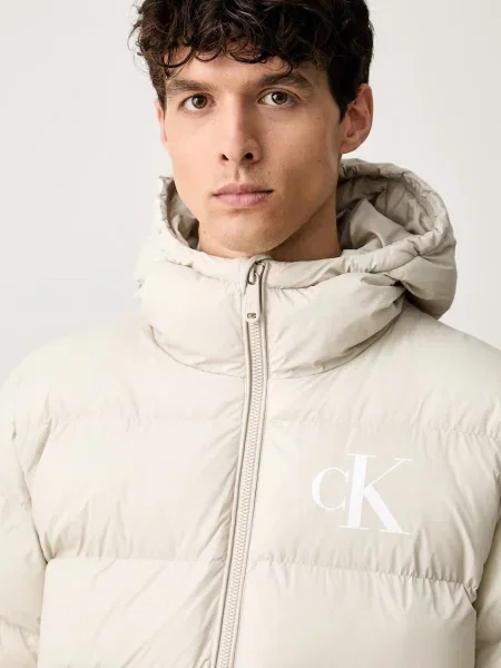 Calvin Klein Jeans капитонирано яке мъжко бежово