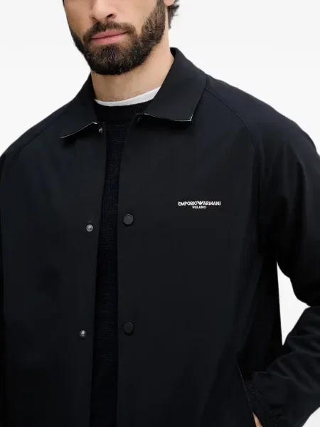 Яке Emporio Armani бродирано синьо