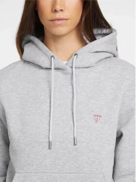 Klasická mikina Guess Jeans šedá