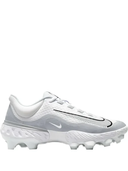 Половин цип маратонки Nike Air Zoom бродирани бяло