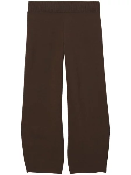 Pantaloni Proenza Schouler White Label tricotate alb