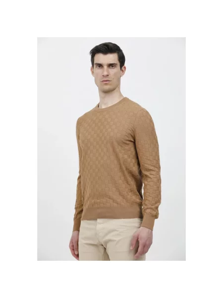 Sweter Gran Sasso brązowy