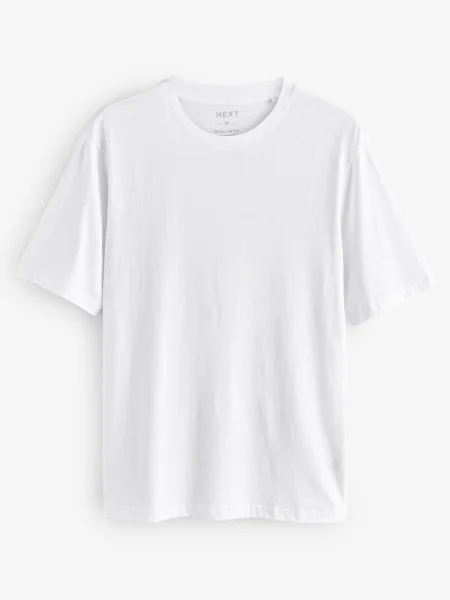 Next Tricou alb