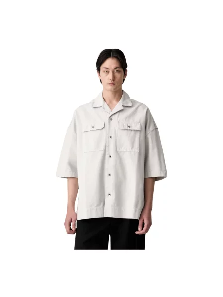 Rick Owens DRKSHDW Magnum Tommy koszula beżowa