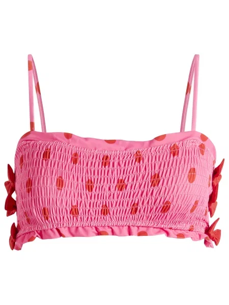 Top Damson Madder z kokardką różowy