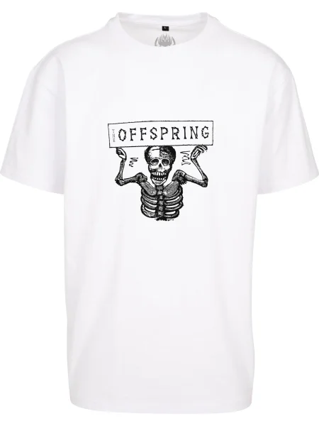 Merchcode Tricou Offspring Canadian Tour negru alb
