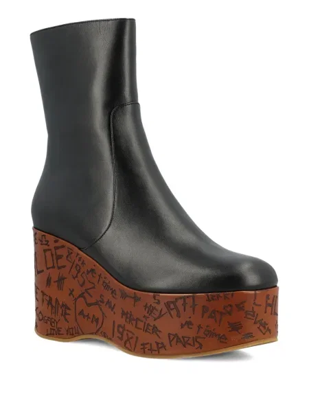 Botine Chloé negru