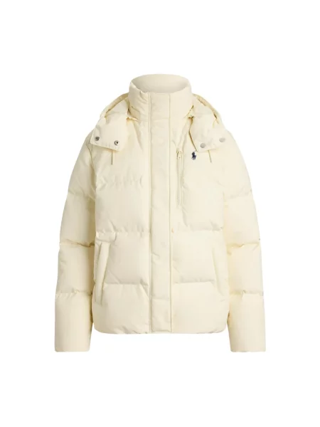 Kurtka puchowa Ralph Lauren beżowa