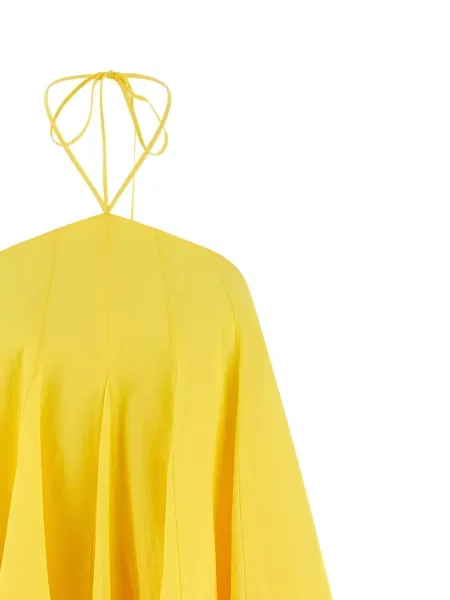 Rochie Jacquemus de costum galben