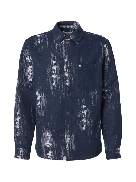 SCOTCH & SODA Cămașă bleumarin alb