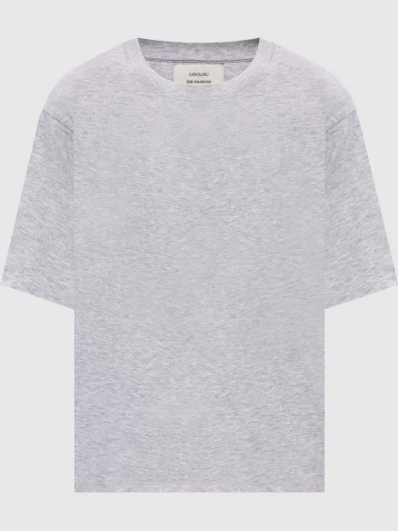 Меланжева футболка TELANTO Loulou De Saison сіра