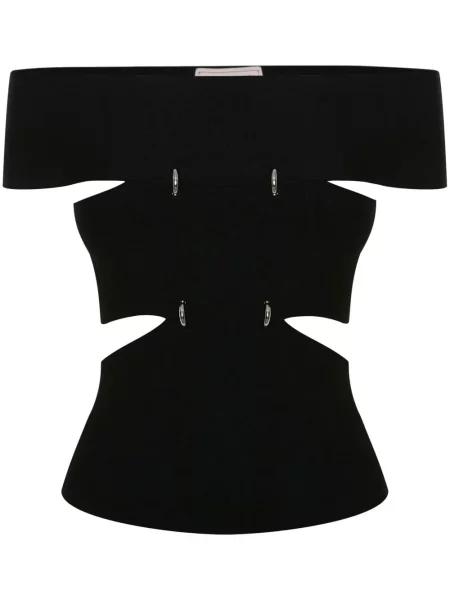 Top Alexander Mcqueen negru