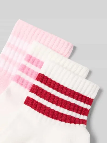 Skarpety z Mieszanka bawełny w Zestaw 3 szt. Adidas Sportswear białe
