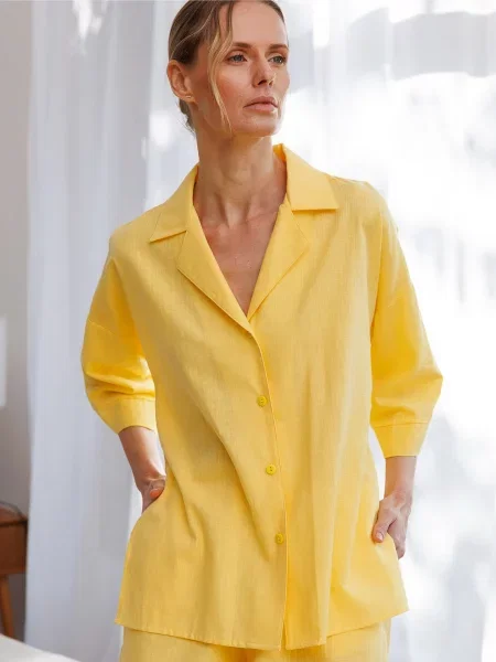 Сорочка Leinle жовтий