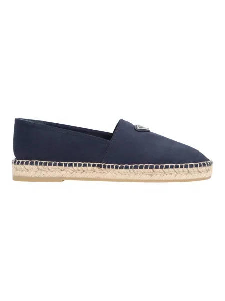Espadryle Prada niebieskie
