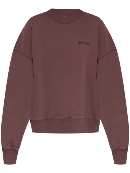 Hanorac The Attico cu broderie maro