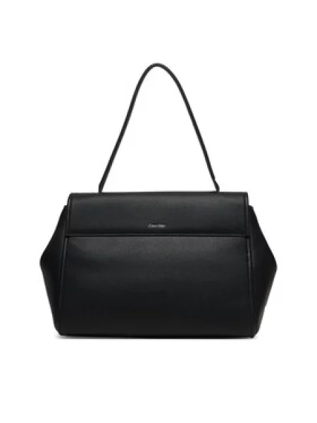 Calvin Klein Rankinė ant peties EMBLEM' juoda